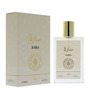 Sara Cream & Gold Eau de Parfum Bottle